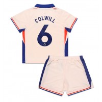 Camisa de Futebol Chelsea Levi Colwill #6 Equipamento Secundário Infantil 2024-25 Manga Curta (+ Calças curtas)